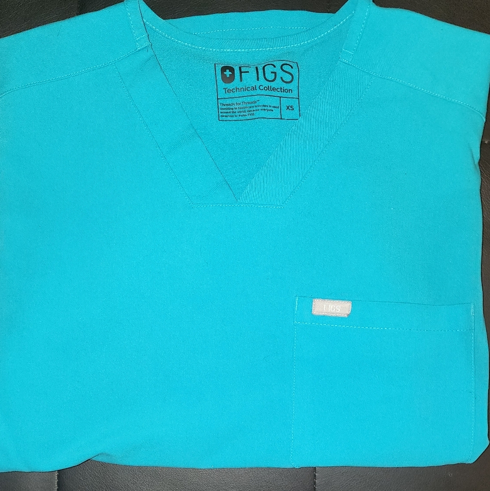 Figs Men's XS Teal Set